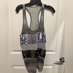 Express Heather Gray Tank Top